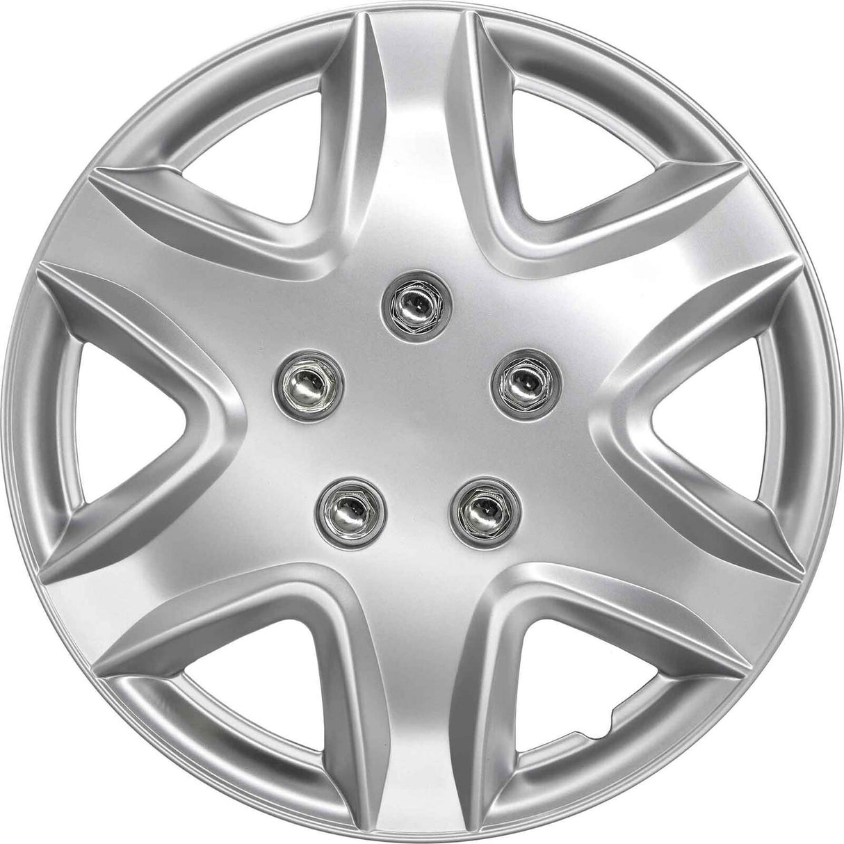 PC Covers 4 Piece Silver Wheel Cover Set 15''