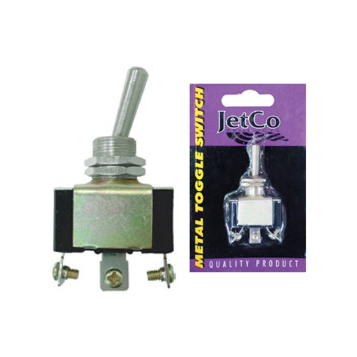 Jetco Switch 3Pin Metal Toggle Universal On-Off-On