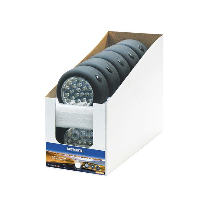 Motolite Light 24 Led Handy Light In 10Pc Pos Display