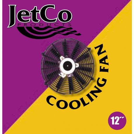 Jetco Cooling Fan 12'' 12V 80W Universal