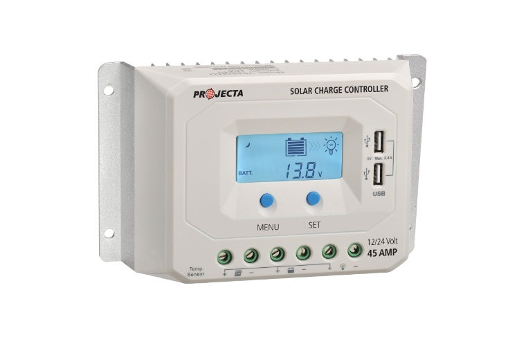 Projecta Automatic 12/24V 45A 4 Stage Solar Charge Smart Controller SC245