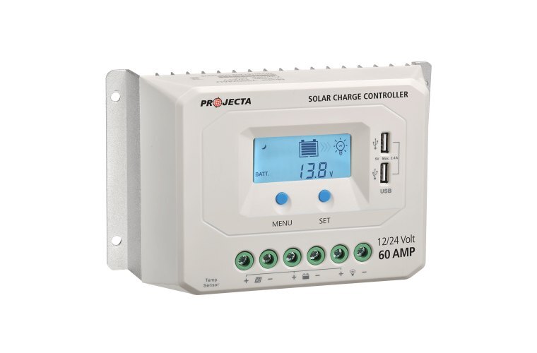 Projecta Automatic 12/24V 60A 4 Stage Solar Charge Smart Controller SC260