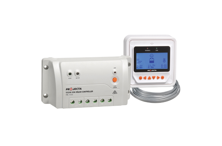 Projecta Automatic 12/24V 20A 4 Stage Solar Charge Premium Controller With Remote Control SC320D