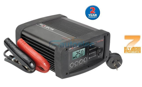 Projecta 2-25A 12V Batt Chgr Wshop