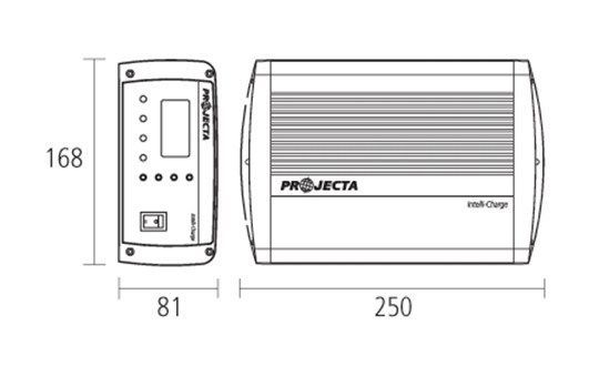 Projecta Ic3500 7 Stage Charger 12V 35 Amp Agm Deep Cycle Gel Calcium Caravan