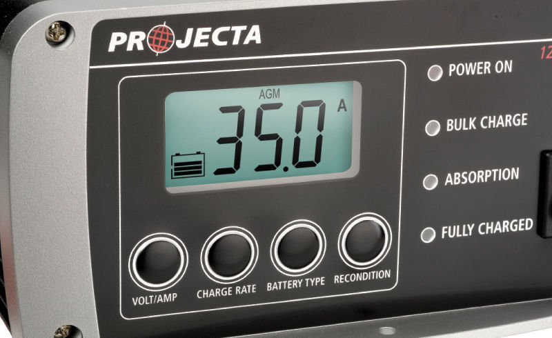 Projecta Ic3500 7 Stage Charger 12V 35 Amp Agm Deep Cycle Gel Calcium Caravan