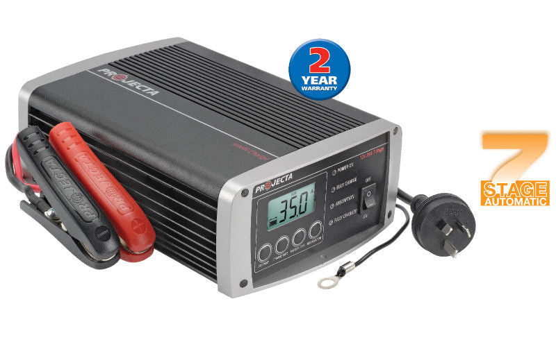 Projecta Ic5000 50A 50Amp Battery Charger Agm For Car Marine Deep Cycle New 12V