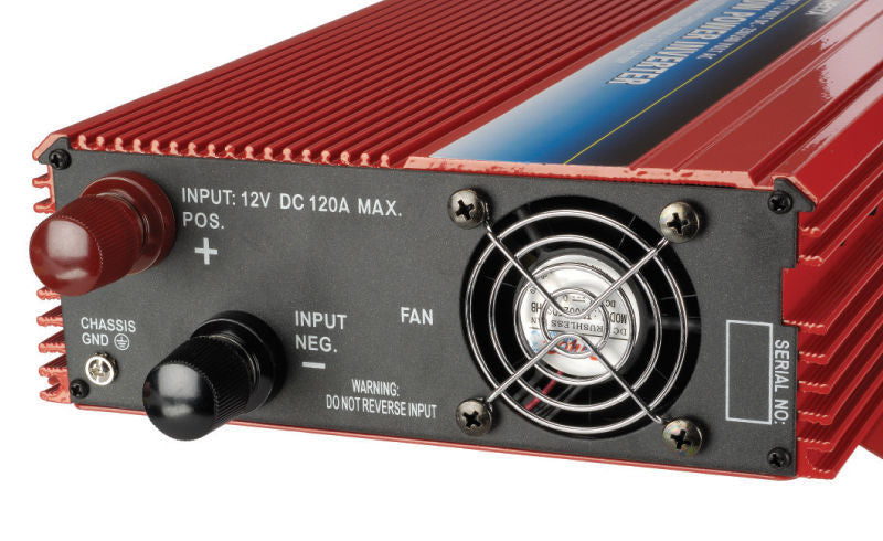 Projecta Power Inverter Im2000 Modified Sine Wave 2000W 12 Volt Car Dc To Ac New