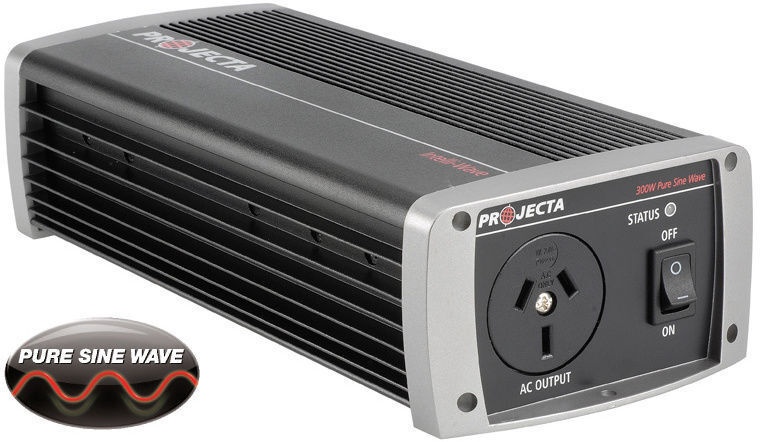 Projecta 300W Power Inverter Pure Sine Wave 12 Volt 12V To 240V 240 Laptop Ip300
