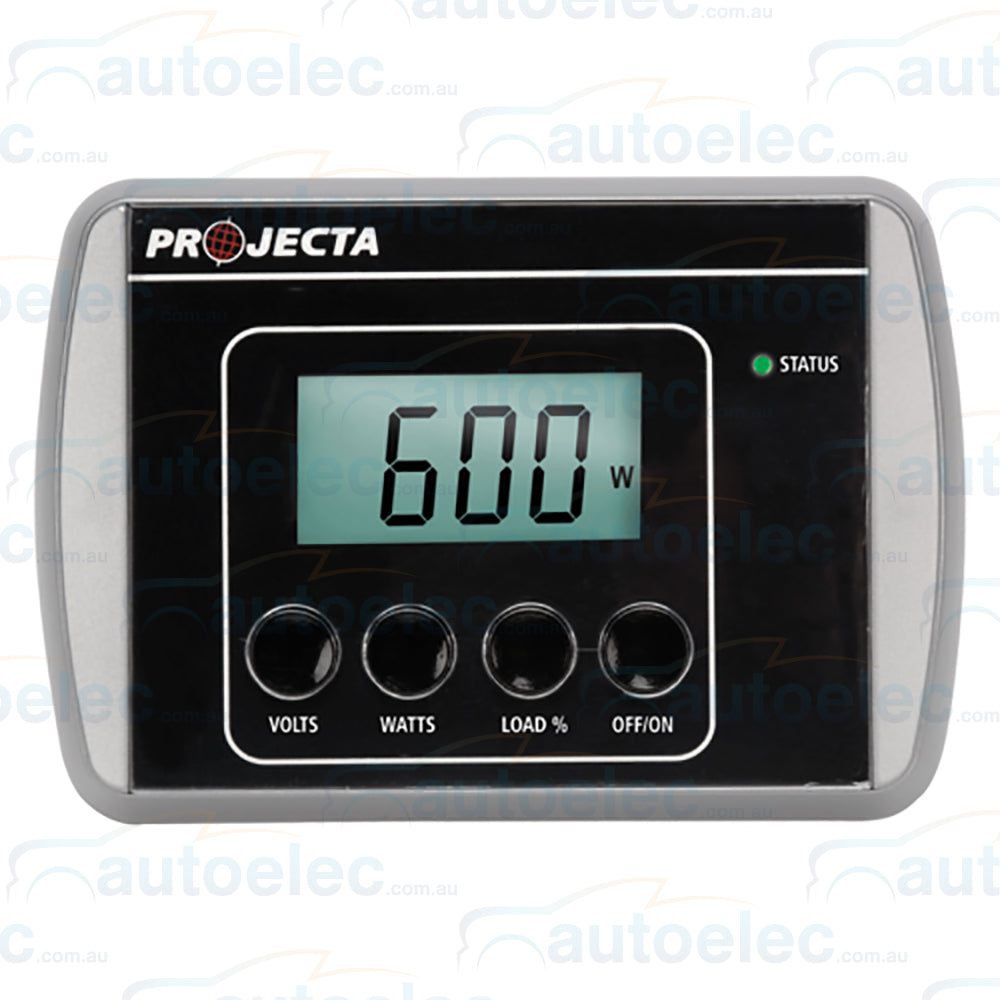Projecta  Power Inverter Ip600 Pure Sine Wave 600W 12V  12 Volt Car Dc To Ac New
