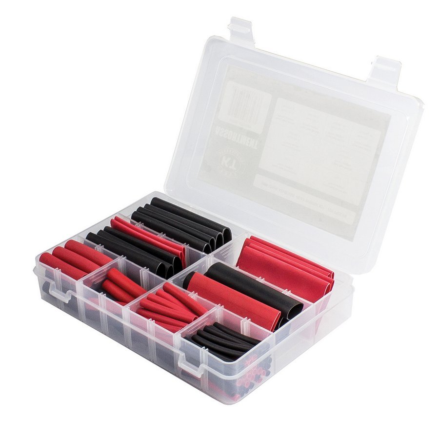 Adhesive Heatshrink Dual Wall 3mm to 25mm Assorted Kit 105 Pieces