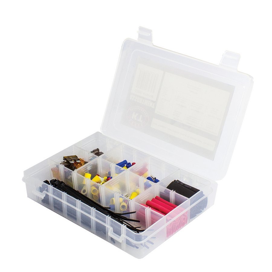 Fuses Terminals Cable Ties Assorted 192 Pcs