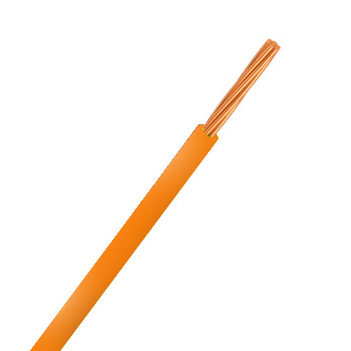 Automotive Single Core Cable 3mm Orange 16 .30 Stranding 500M Roll