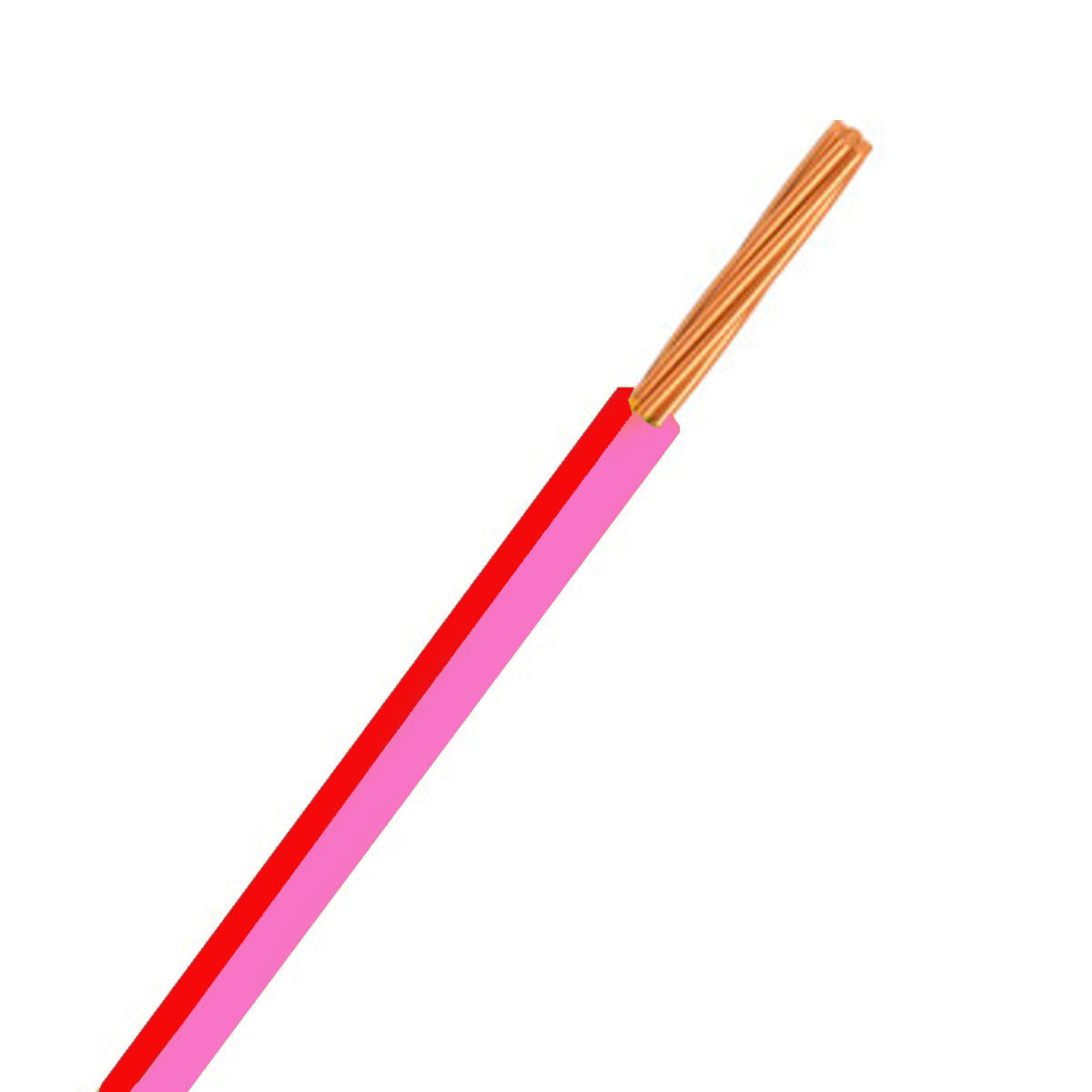 Automotive Single Core Cable 3mm Pink & Red 16 .30 Stranding 500M Roll