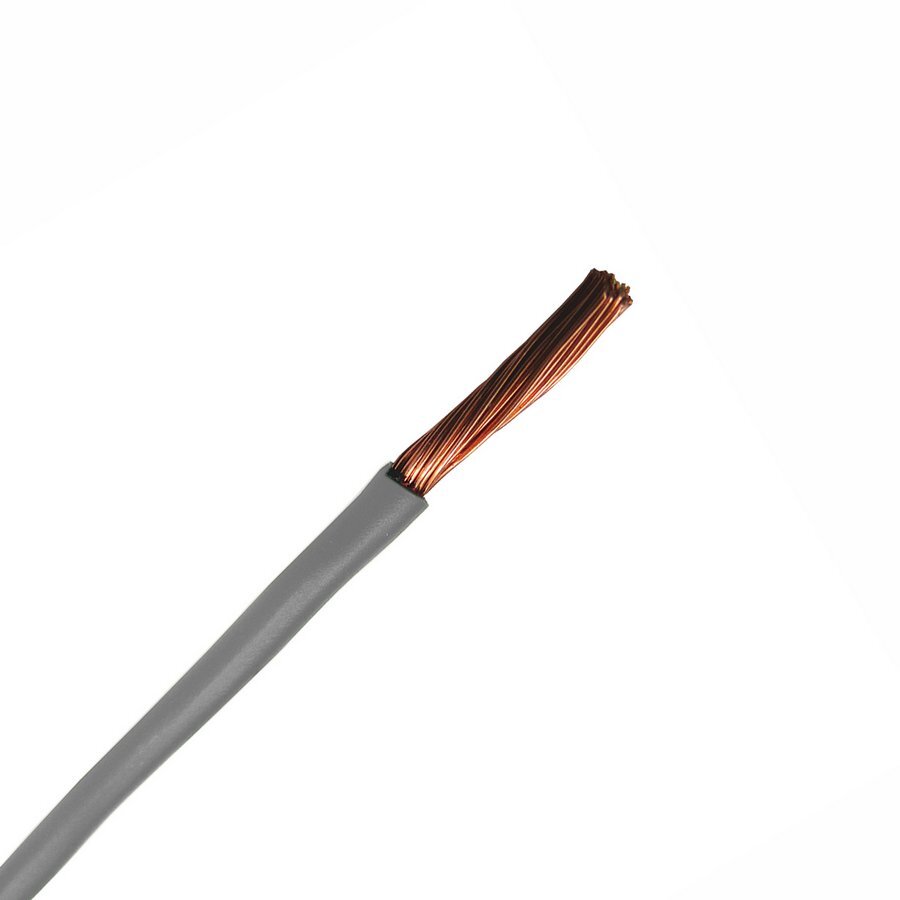 Automotive Single Core Cable 4mm Grey 26 .30 Stranding 100M