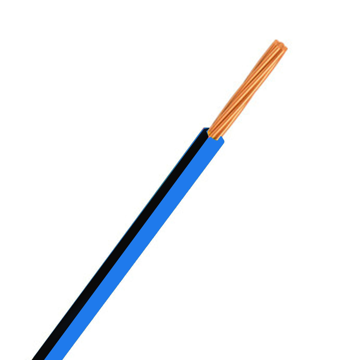 Automotive Single Core Cable 4mm Blue & Black 23 .32 Stranding 30M