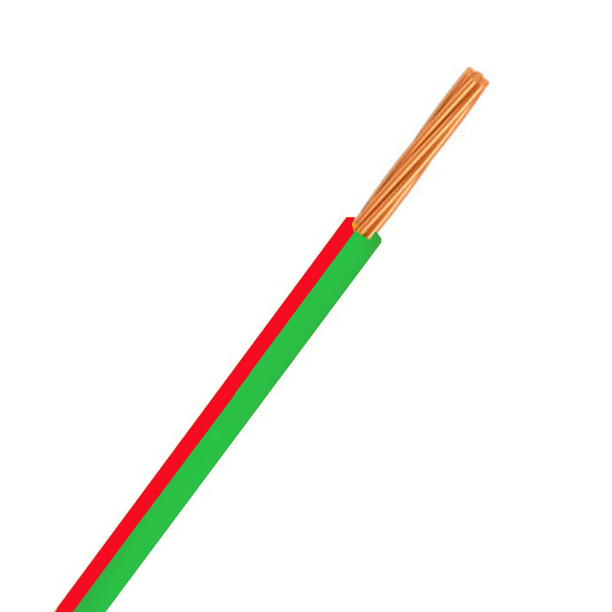 Automotive Single Core Cable 4mm Green & Red,23 .32 Stranding 30M