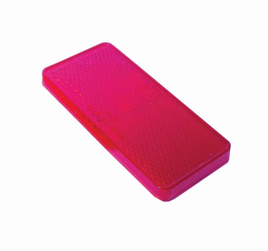 Reflector Red 70mm x 30mm Twin Pack
