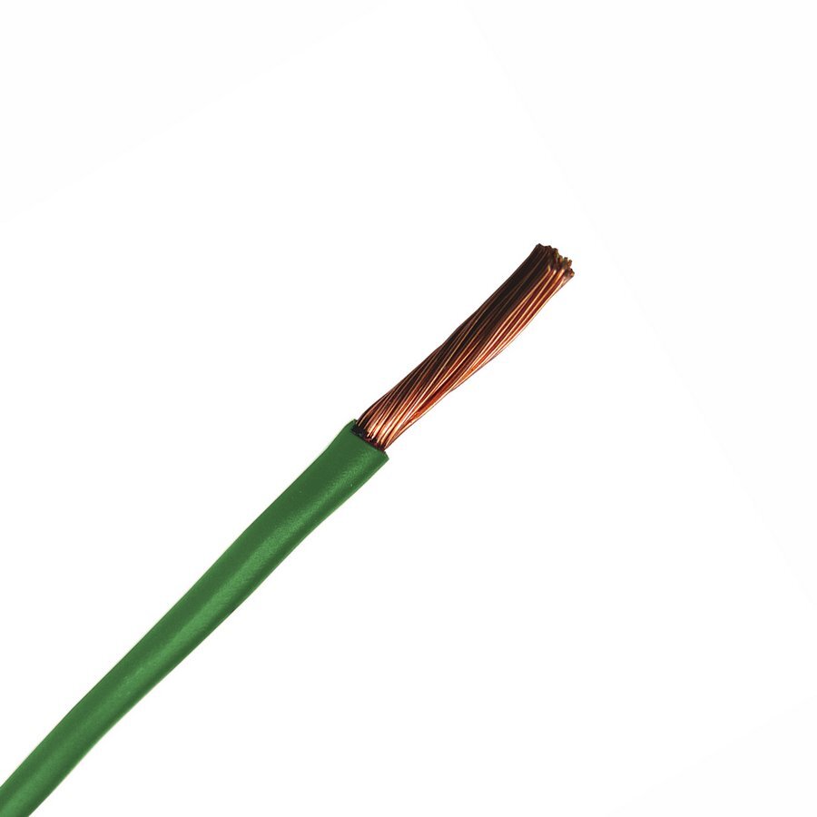 Automotive Single Core Cable 6mm Green 65 .30 Stranding 30M