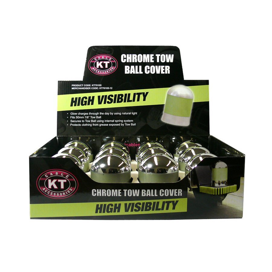 Towball Cover High Visibility Counter Top Display Pack of 12