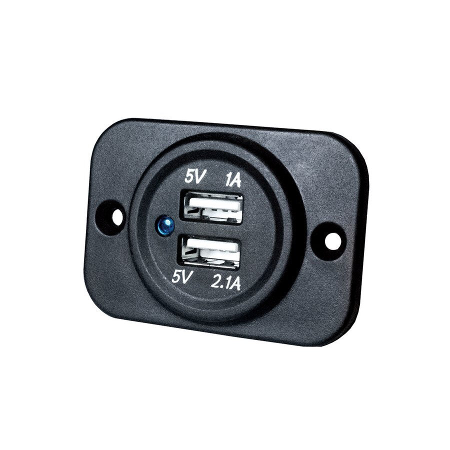 Accessory Socket Single 12V Flush Mount