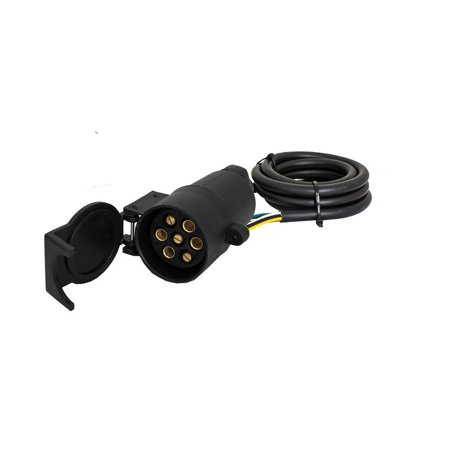 7 Pin Large Round Coupling Socket Pre Wired 1.5M