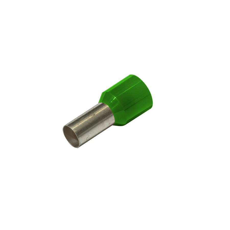Bootlace Ferrules Green 6.0mm_