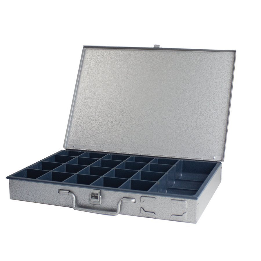 Metal Box Grey 21 Compartment