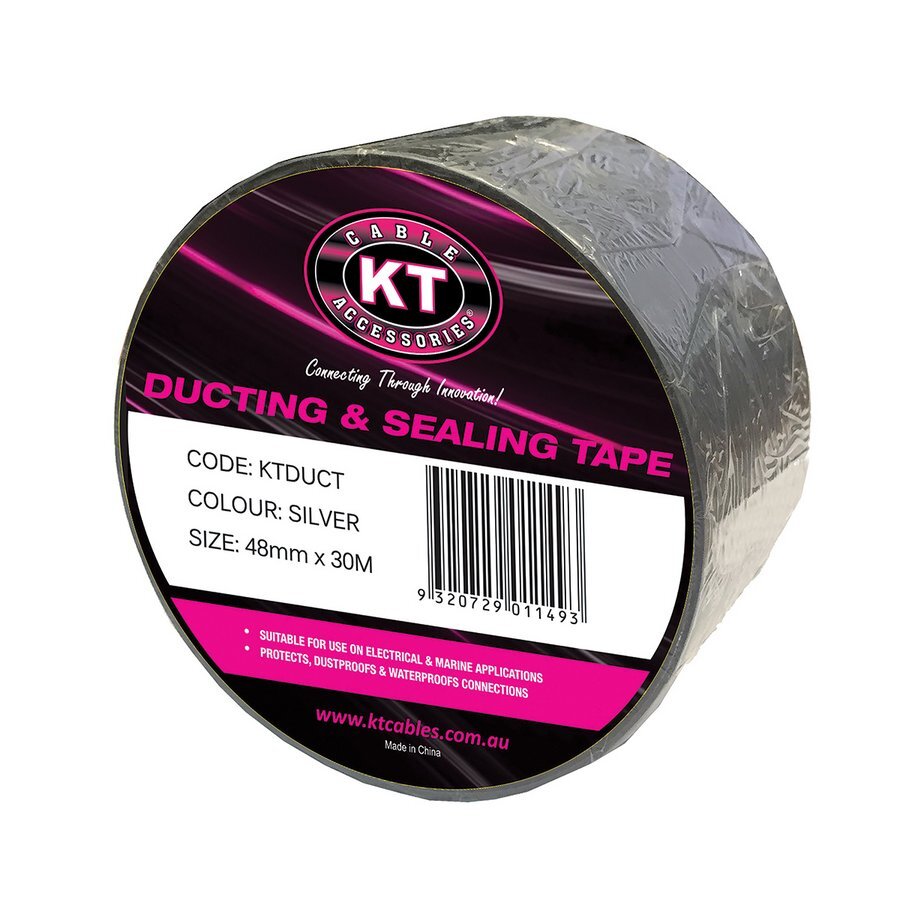 Ducting & Sealing Tape Black 48mm x 30M
