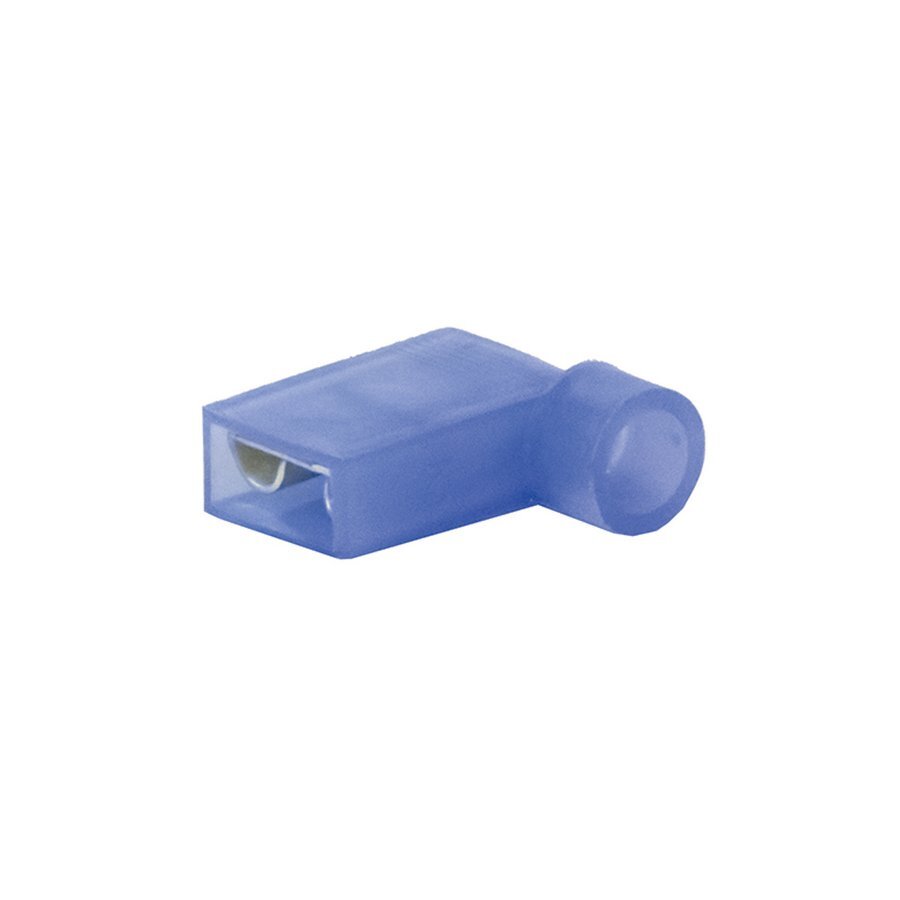 Terminals Flag Fully Insulated Blue 6.3mm