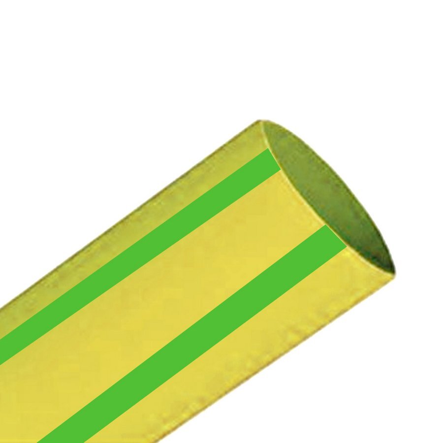 Heatshrink 10mm Green Yellow 1.2M