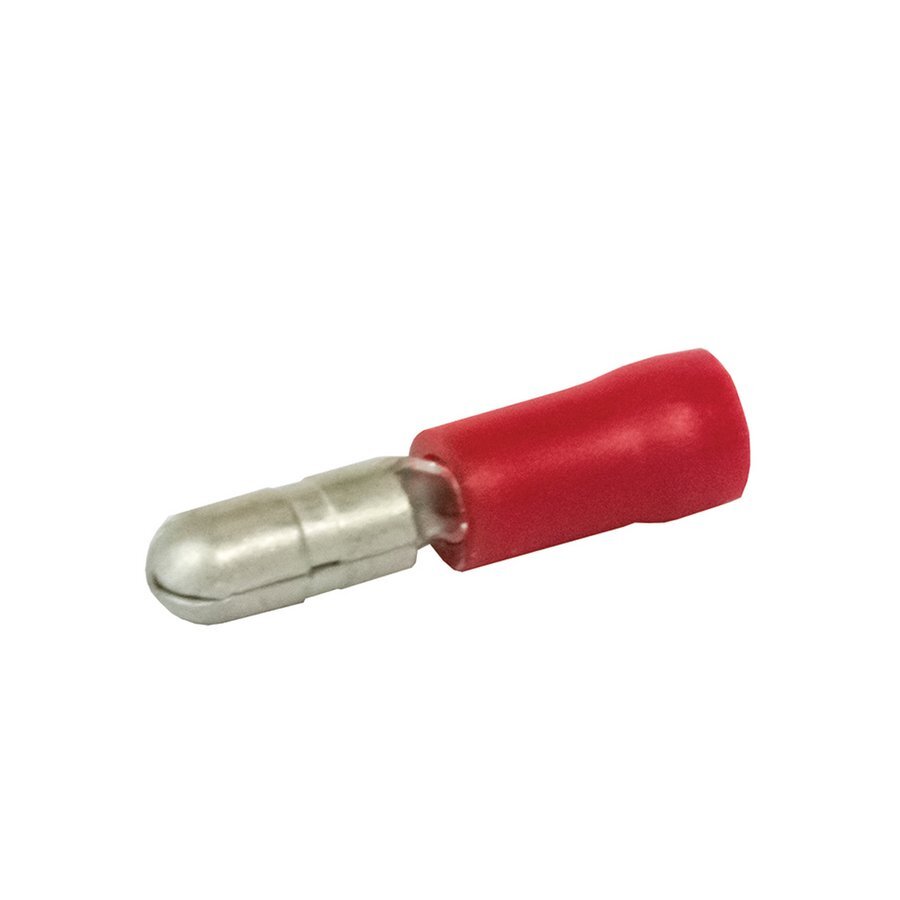 Terminals Bullet Red Male Pack 8