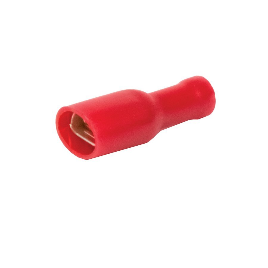 Quick Connect Red Fully Insulated 4.8mm
