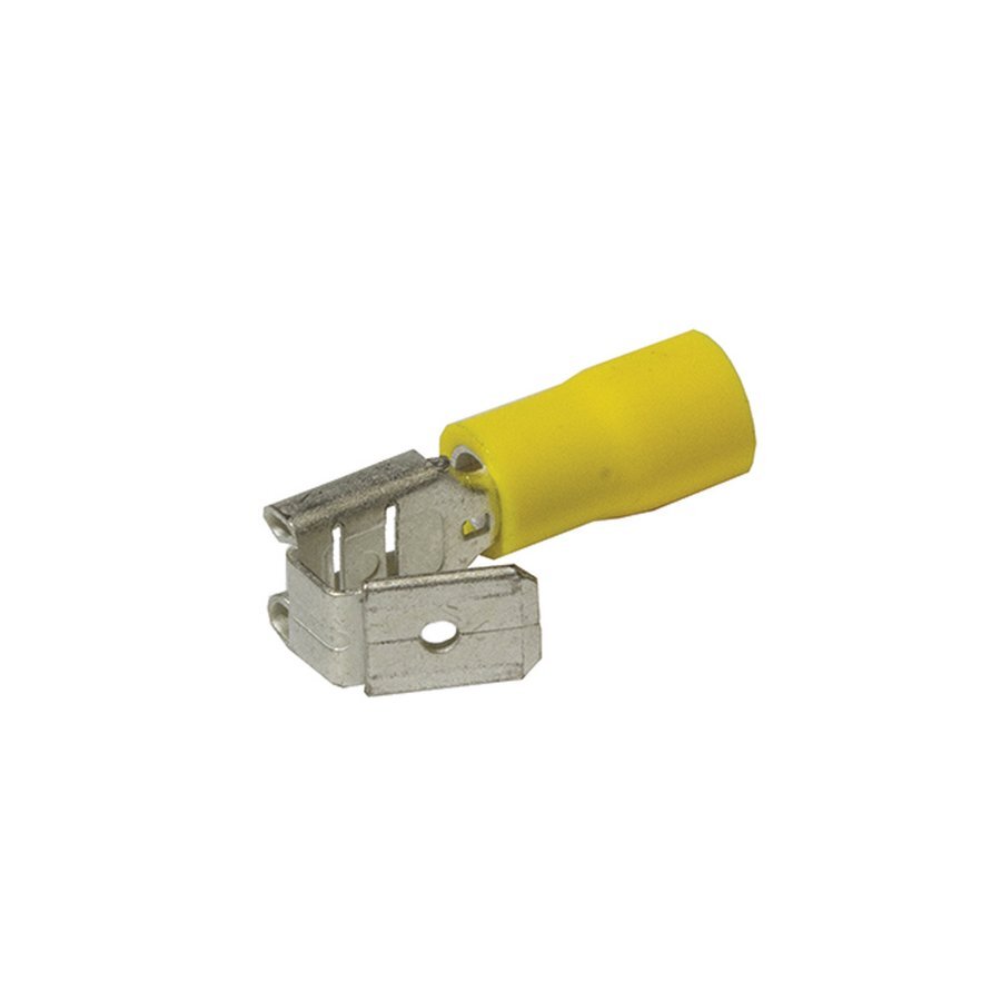 Terminals Piggy Back Yellow Pack 8