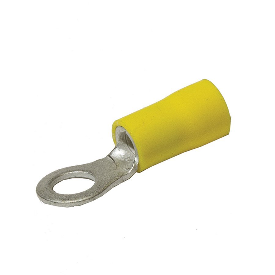 Terminals Ring Yellow 10mm Double Grip