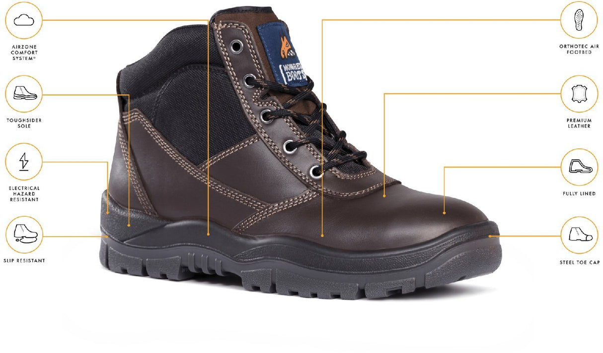 Mongrel Boots Lace Up Boot