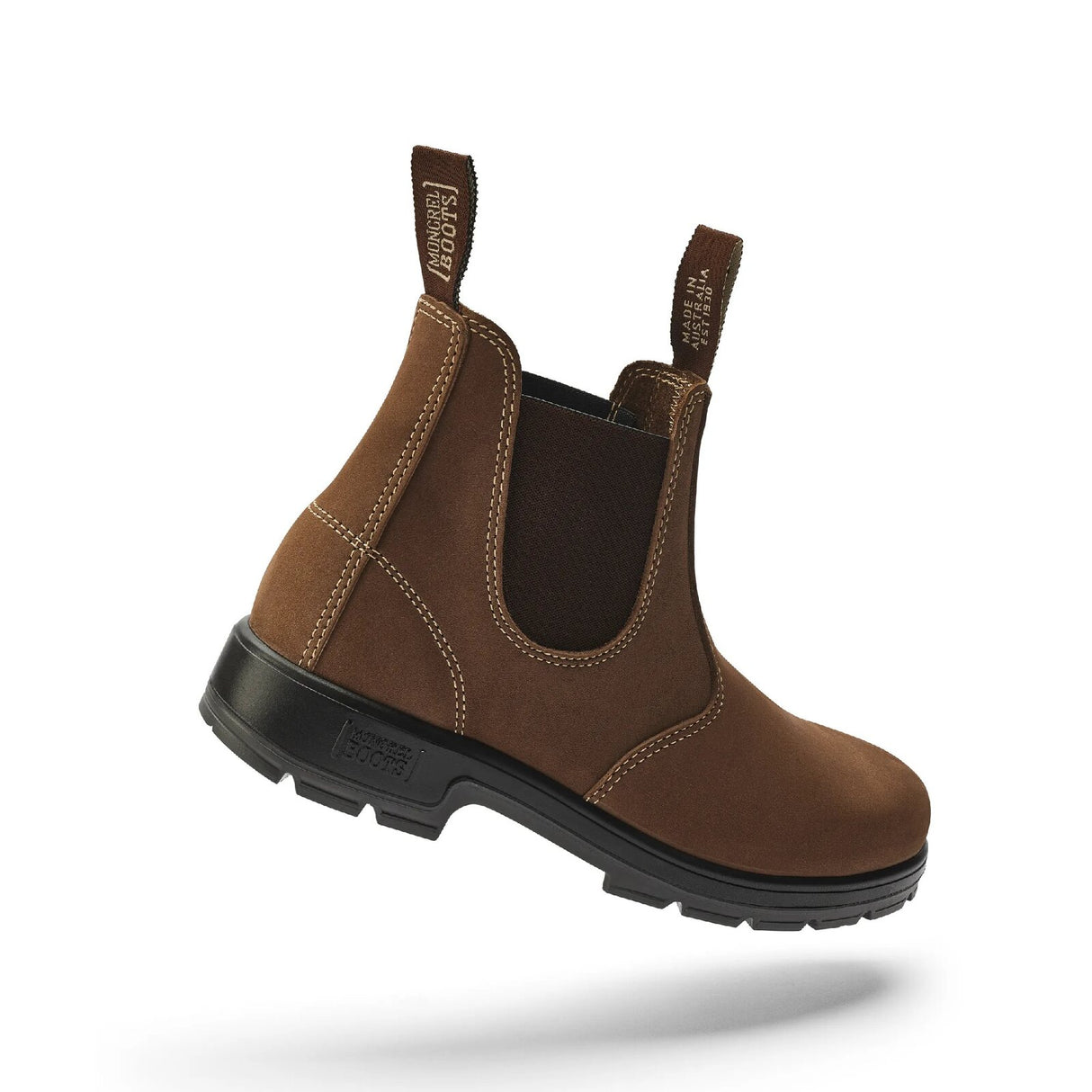 Mongrel Boots K9 Vintage Brown Elastic Sided Boot