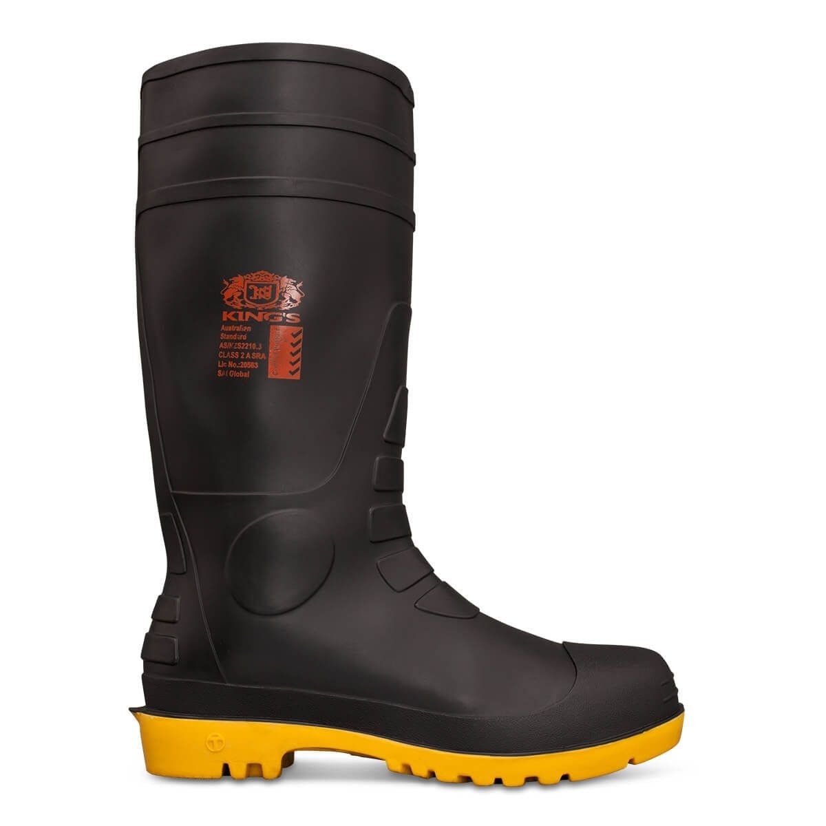 Oliver 10 Series King&#39;s Black Gumboots with penetration resistance