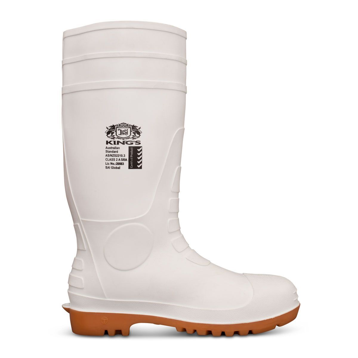 Oliver 10 Series King&#39;s white waterproof gumboot