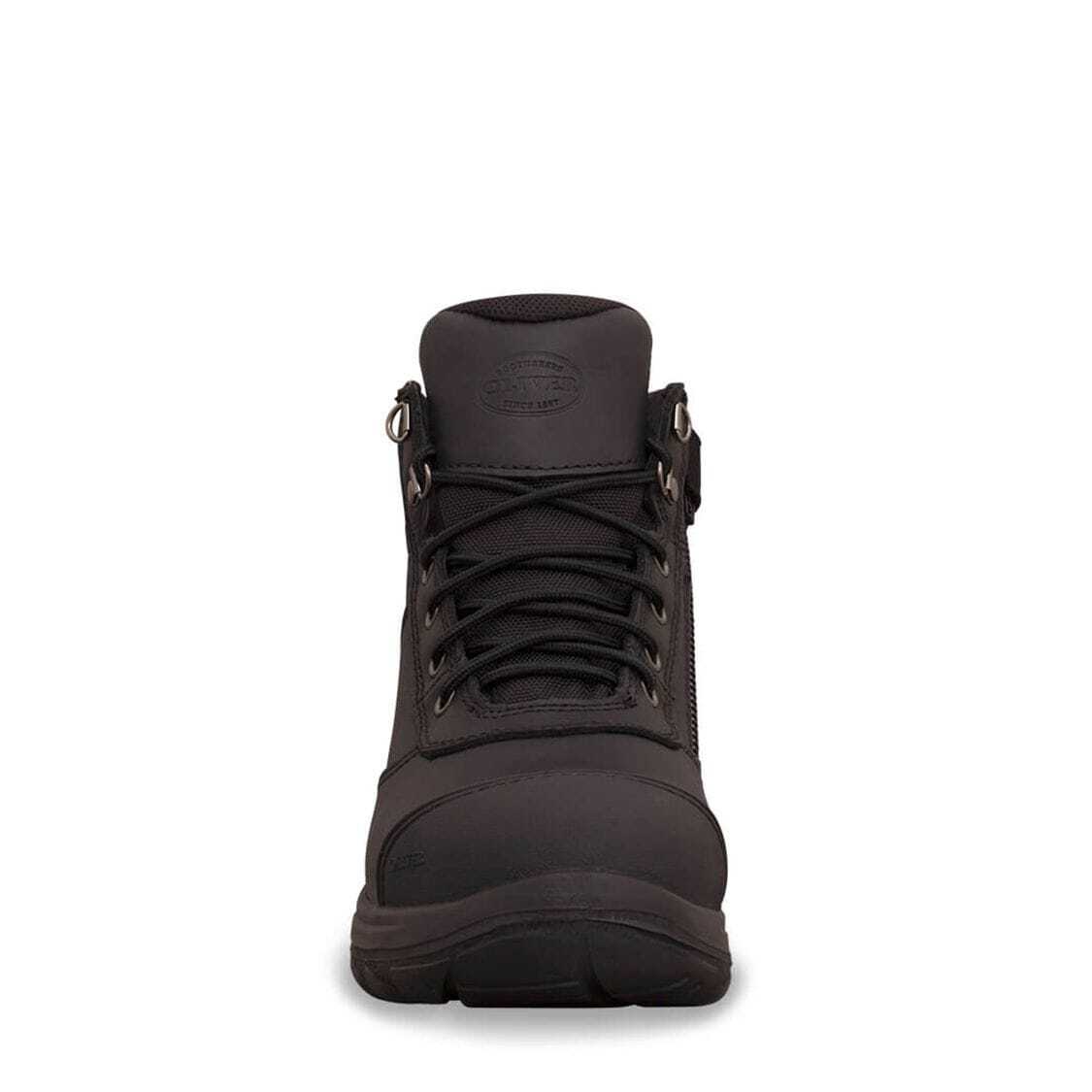 Oliver WB 34 Series Black Zip Sided Ankle Boot