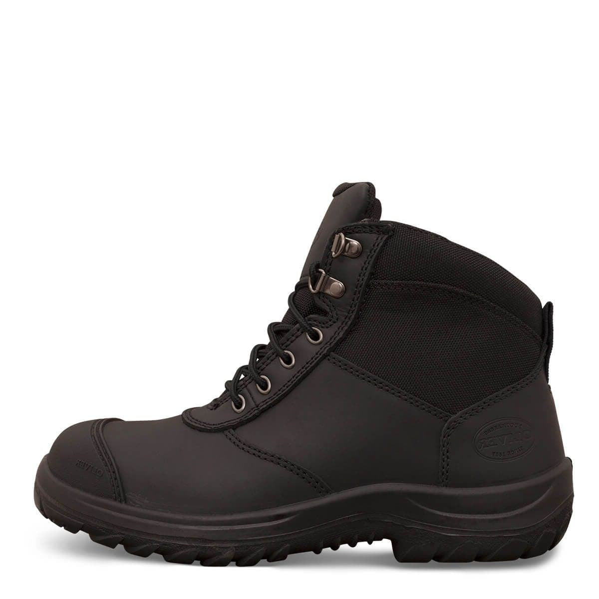 Oliver WB 34 Series Black Zip Sided Ankle Boot