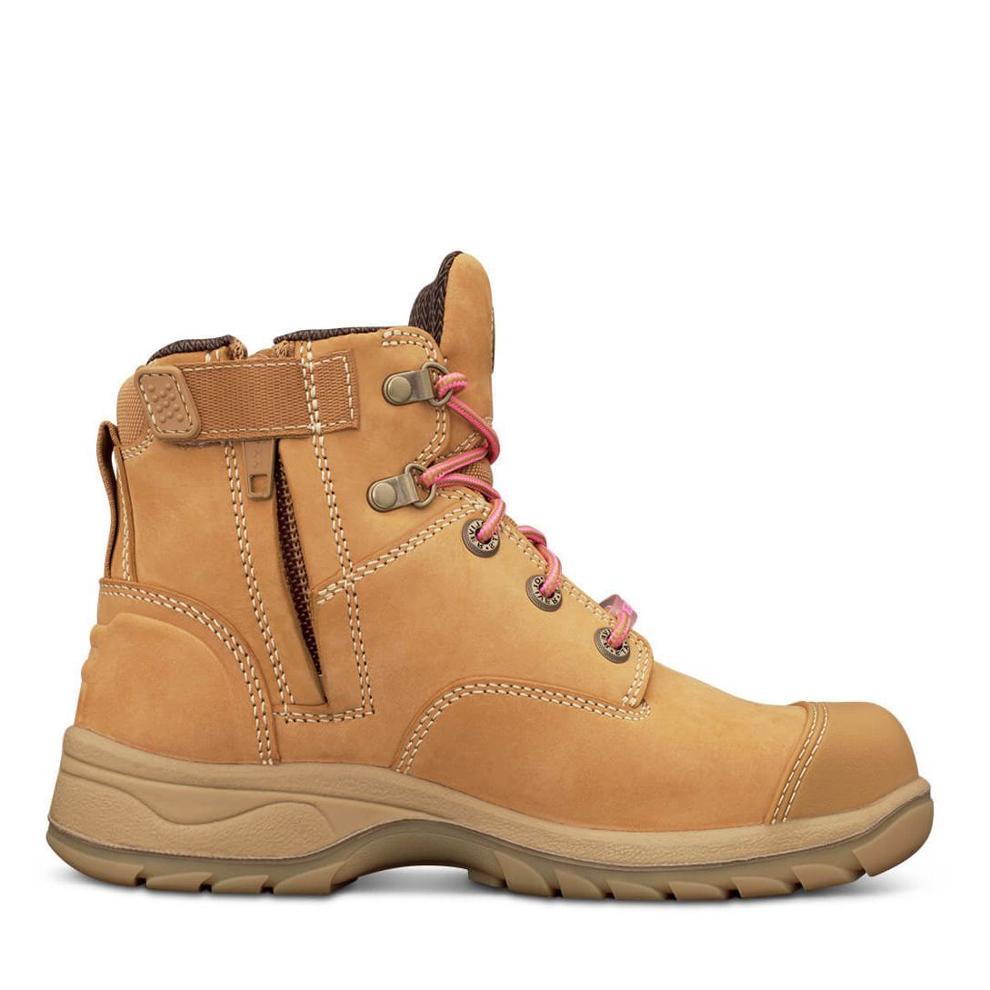 Oliver PB 49 Series Womens Wheat Zip Sided Boot