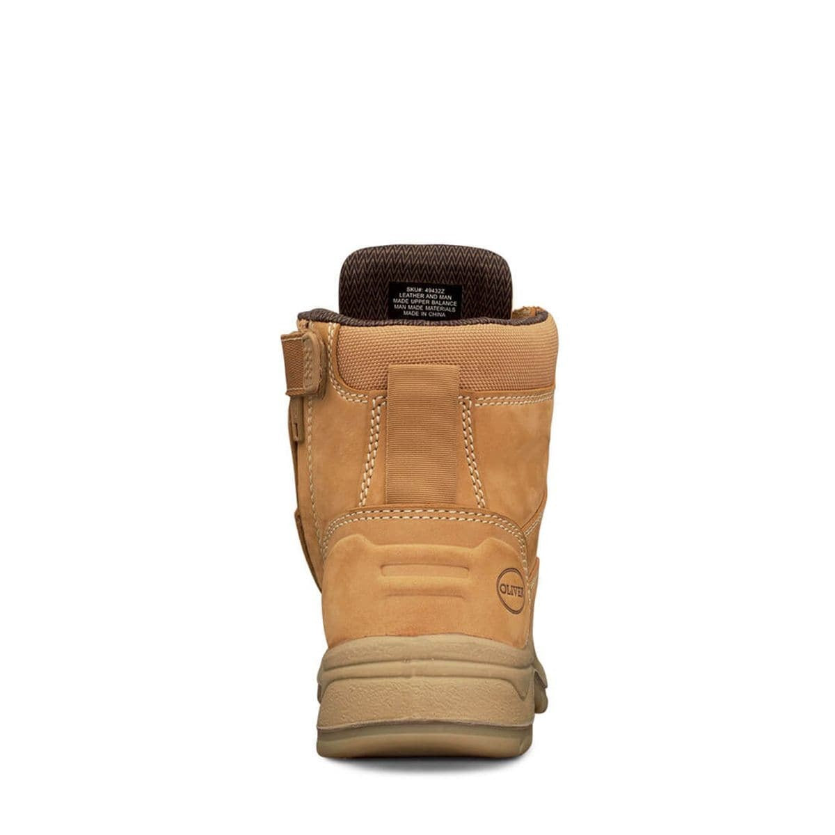Oliver PB 49 Series Womens Wheat Zip Sided Boot