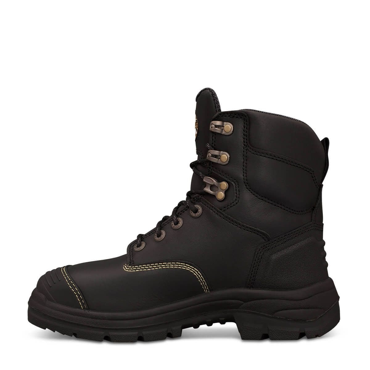 Oliver AT 55 Series 150mm Black Lace Up Met Boot