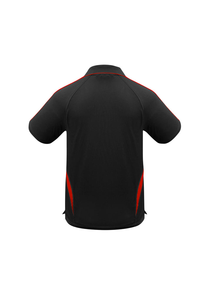 Biz Collection Kids Flash Polo White/Black