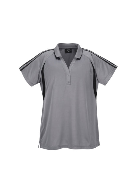 Biz Collection Ladies Flash Polo Black/Gold