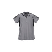 Biz Collection Ladies Flash Polo Hot Pink/Black