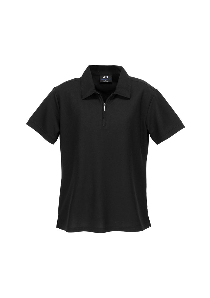 Biz Collection Ladies Micro Waffle Polo
