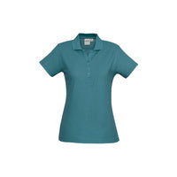 Biz Collection Ladies Crew Polo Fuchsia