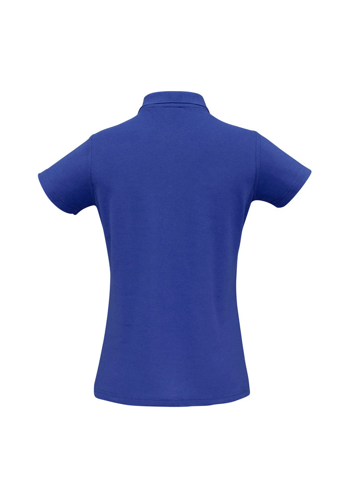 Biz Collection Ladies Crew Polo Fuchsia